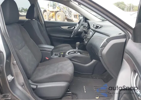 2016 Nissan Rogue Sv из США, поврежденный, VIN KNMAT2MV0GP618742